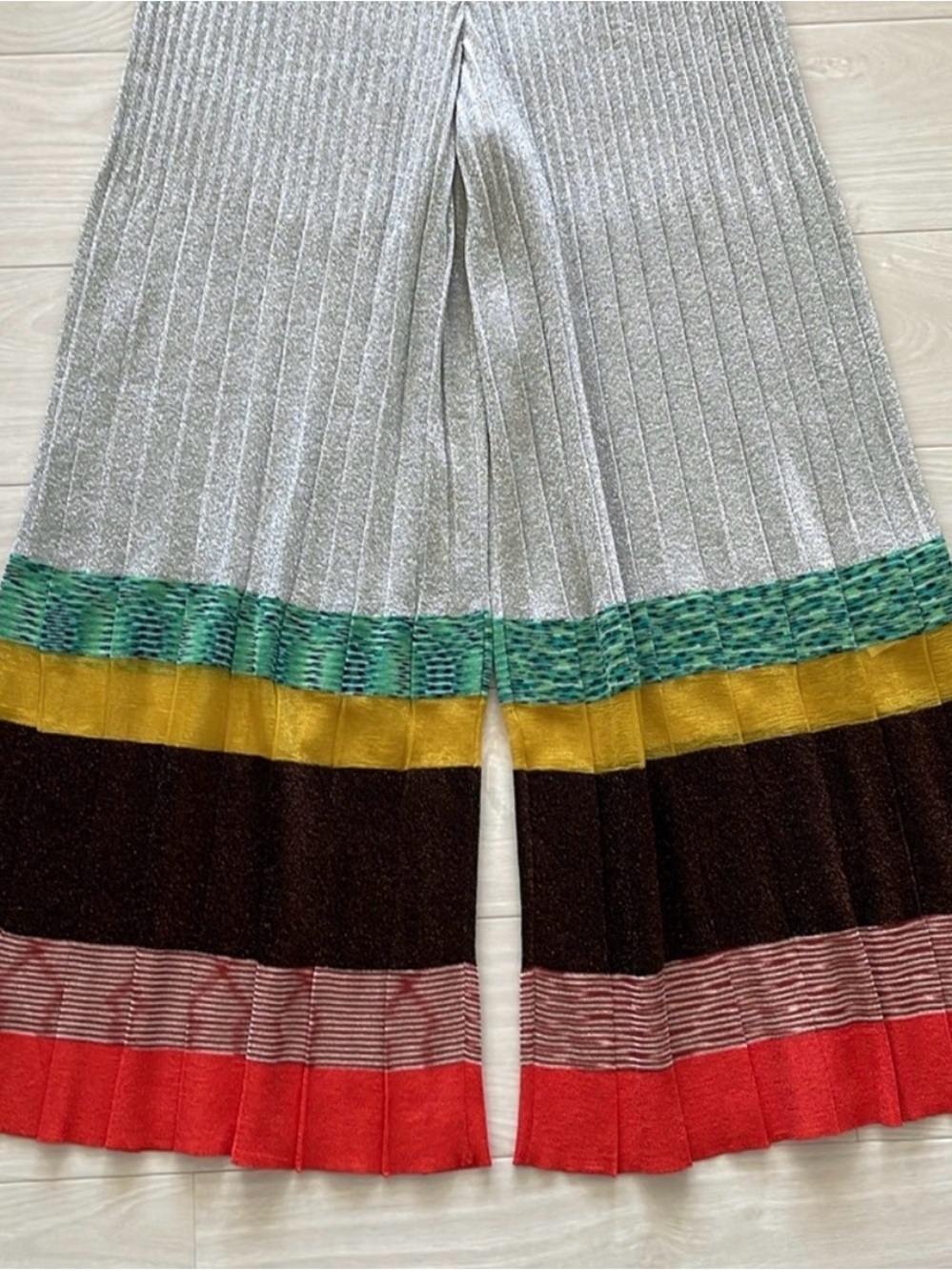 Missoni Multicolored Signature ZigZag & Mixed Print Jumpsuit NWOT - Picture 3 of 12
